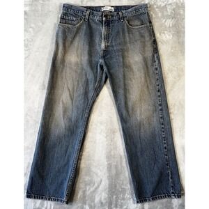 Signature By Levi Strauss‎ jeans Mens 38x30 Blue straight Size faded coloring